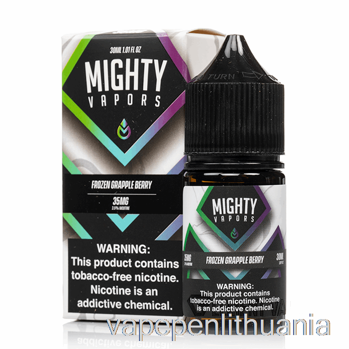 šaldyta Grappleberry - Galingi Garai Druskos - 30ml 35mg Vape Skystis